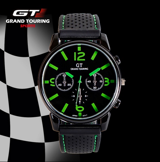Hodinky GT Grand Touring zelené